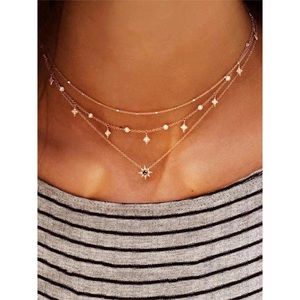 🔸Charm Pendants Layered Necklace 🔸